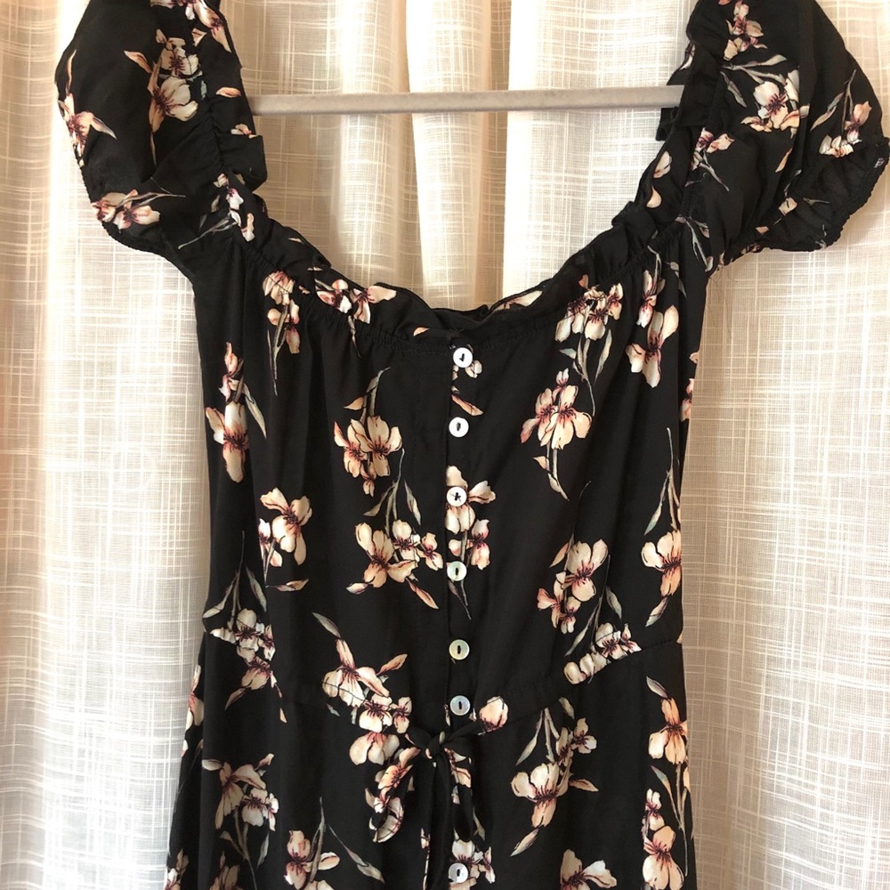 Olivaceous maxi dress